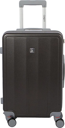Чемодан-спиннер Grott 340-614/5-22 (серый)