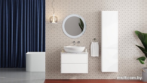 Belux Шкаф-пенал Джаз ПН 40 (белый глянцевый)