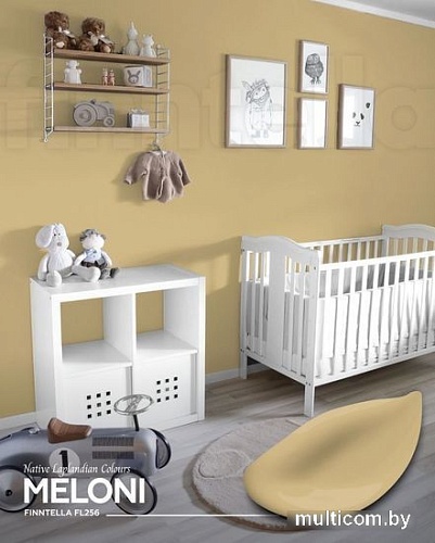 Краска Finntella Foxy Lapselli Matte Meloni F-50-1-9-FL256 9 л (желтый)