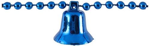 Бусы Волшебная страна Колокольчики (синий)