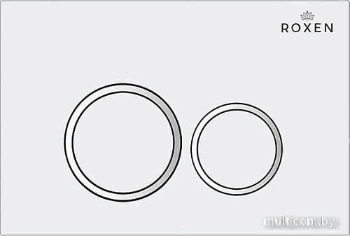 Унитаз подвесной Roxen Antares Bidet в комплекте с инсталляцией StounFix Slim 6 в 1 902672 (кнопка: белый глянец)