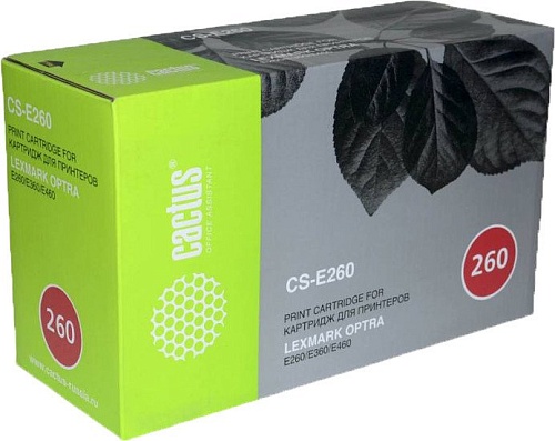 Картридж CACTUS CS-E260 (аналог Lexmark E260A21E)