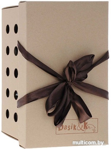 Мягкая игрушка Basik&Ko Басик в галстуке-бабочке (19 см) [Ks19-031]