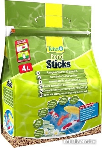 Сухой корм Tetra Pond Sticks 4 л