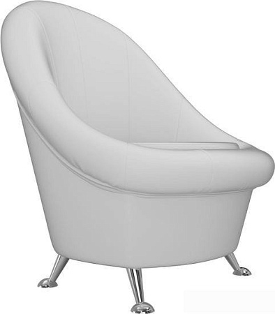 Интерьерное кресло Mebelico 252 28240 (экокожа, белый)