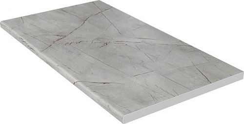 Готовая кухня Интерлиния Тренд 1.88x3.2 ВТ левая (луна/белый/серый каспий)