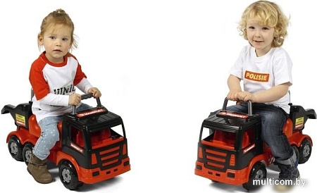 Каталка Полесье 200-01 Mammoet (красный/черный) [56726]