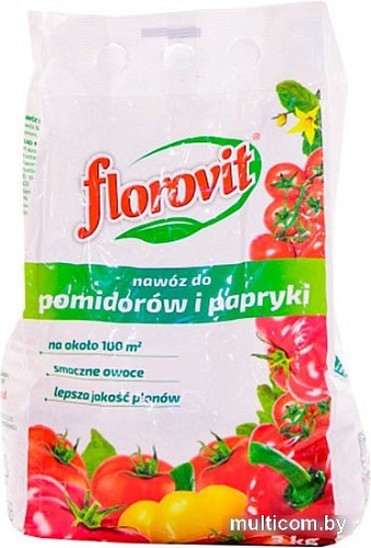 Удобрение Florovit Для томатов и перца (3 кг, пакет)