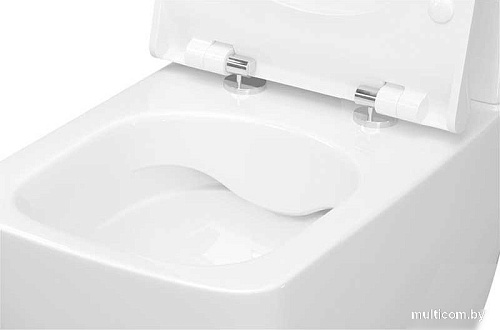 Унитаз напольный Керамин Тобаго R Slim МЛ 2-режим (микролифт)