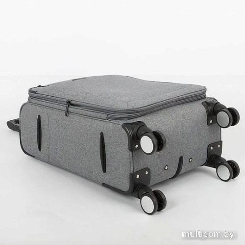 Чемодан-спиннер Grott 338-1001/3-24 (серый)
