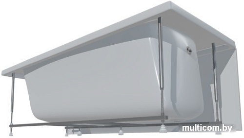 Ванна 1Марка Pragmatika 193-170x80 (с каркасом)