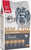 Сухой корм для собак Blitz Classic Mini & Toy Breeds All Life Stages (для мелких и миниатюрных пород всех возрастов) 7 кг