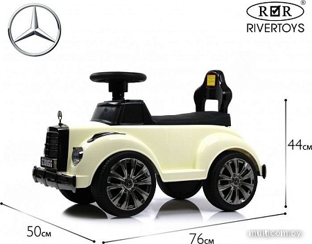 Каталка RiverToys Mercedes-AMG 300S G300GG (белый)