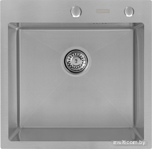 Кухонная мойка ARFEKA ECO AR 500*500 + AR RM 01 + AR DS 11 SATIN
