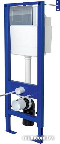 Инсталляция для унитаза Berges Wasserhaus Atom 040331 (хром)