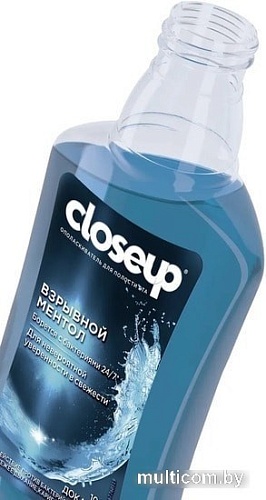 Ополаскиватель для полости рта Close Up Взрывной ментол 250 мл