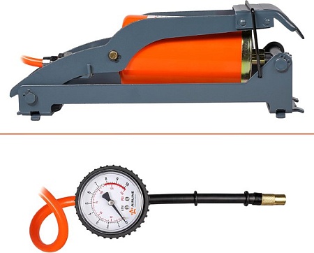 Насос ножной велосипедный Airline 400 PA-400-02