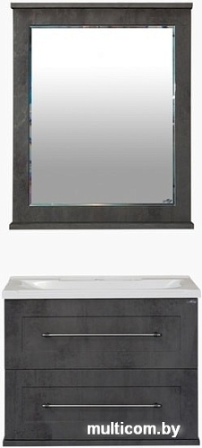 Misty Зеркало Марта 70 (темный бетон)