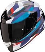 Мотошлем Scorpion Exo Exo-491 Abilis (р. L, черный/синий/красный)