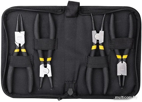 Набор пассатижей Deli DL104407 (4 предмета)