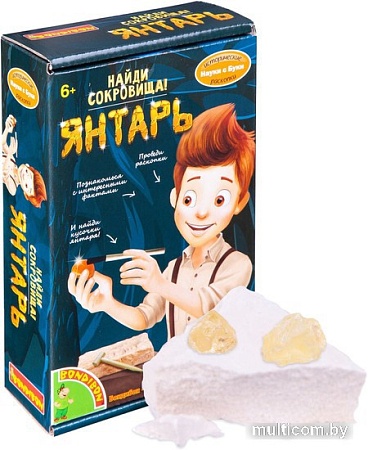 Набор для опытов Bondibon Исторические раскопки. Найди сокровища ВВ4789