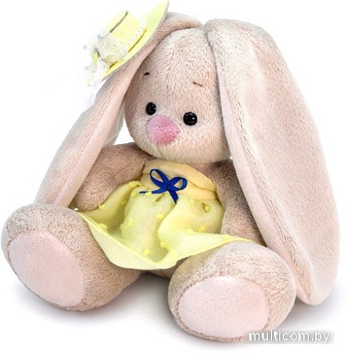 Классическая игрушка BUDI BASA Collection Зайка Ми в желтом сарафане SidX-368 (15 см)