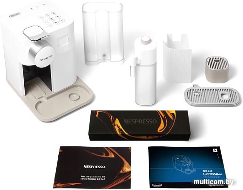 Капсульная кофеварка DeLonghi Gran Lattissima EN650.W
