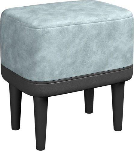 Пуфик Mio Tesoro Одос (ткань велюр/серый жемчуг №8)