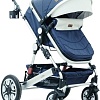 Универсальная коляска Lorelli Lora 2019 (3 в 1, синий)