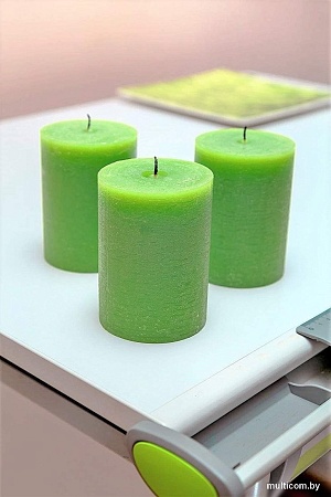 Набор свечей Мелт 100 мм (3 шт, салатовый)