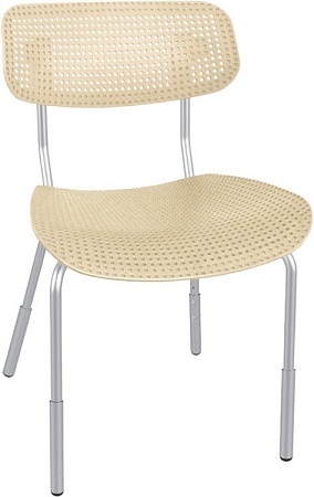 Детский стул Sheffilton SHT-S85PB-1 (бежевый/бежевый/хром лак)