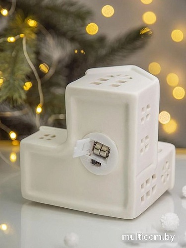 Светильник Лючия Фарфоровый Домик 18 185-18 (белый)