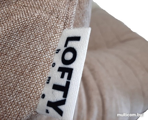 Кресло-мешок LoftyHome Кокон XL (рогожка, песок)