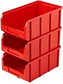 Набор ящиков Стелла-техник V-3-К3 (красный)