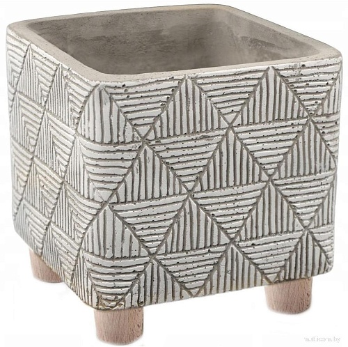 Кашпо Polnix 05.147.14 (серый)