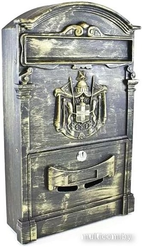 Почтовый ящик Аллюр №4010В (старая бронза)
