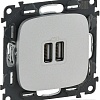 Розетка USB Legrand Valena Allure 7 549 97