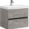 Belux Тумба под умывальник Бостон НП 60-02 (31, бетон чикаго/светло-серый)