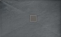 Душевой поддон Rea Rock 100x80 (серый)