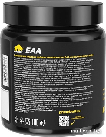 Комплекс Prime Kraft EAA (200 г, кола)