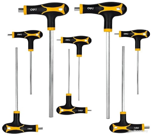 Набор ключей Deli DL233108 (8 предметов)