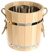 Шайка СаунаОпт Без вставки двуручная 12л