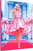 Картина по номерам Школа талантов Кукла в платье 10060279