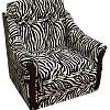 Кресло-кровать Асмана Виктория (велюр зебра)