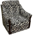 Кресло-кровать Асмана Виктория (велюр зебра)