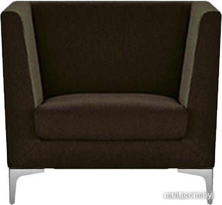 Интерьерное кресло Brioli Виг (рогожка, J5 коричневый)