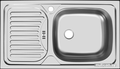 Кухонная мойка Ukinox Классика CLL760.435 GW6K 1R