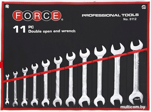 Набор ключей Force 5112 11 предметов