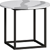 Журнальный столик LoftyHome Годмар Арти 1627386 (мрамор сноу)