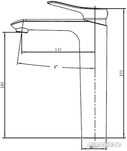 Смеситель Kaiser Sena [74111]